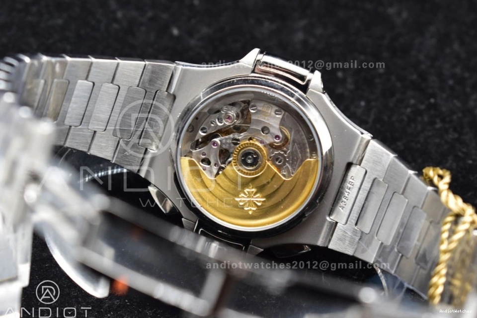A7750 Wht PPF SS Mod Nautilus 435 5980 Stk Date Cozy Chrono SS 0805